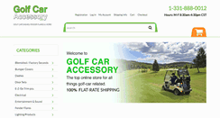 Desktop Screenshot of golfcaraccessory.com