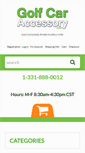 Mobile Screenshot of golfcaraccessory.com